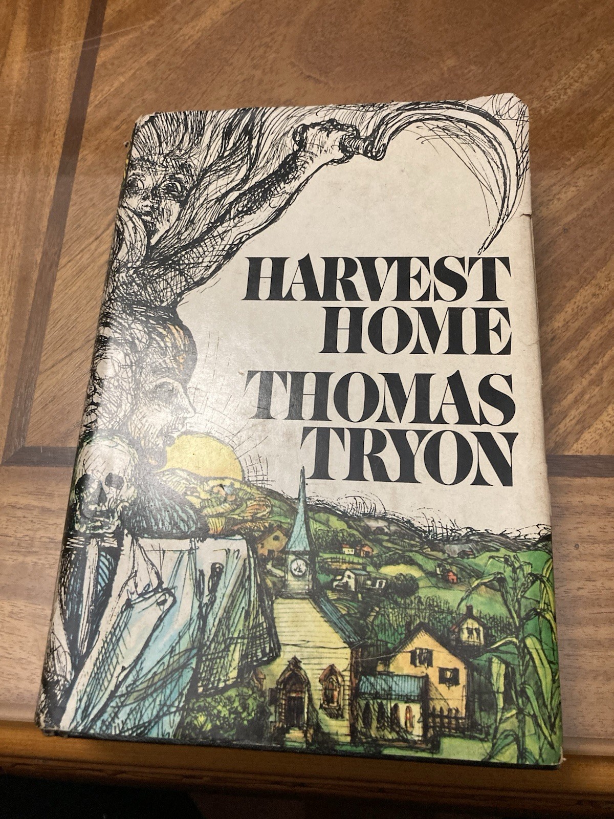 Harvest Home by Thomas Tryon 1973 Book Club Edition, Alfred A. Knopf Publisher