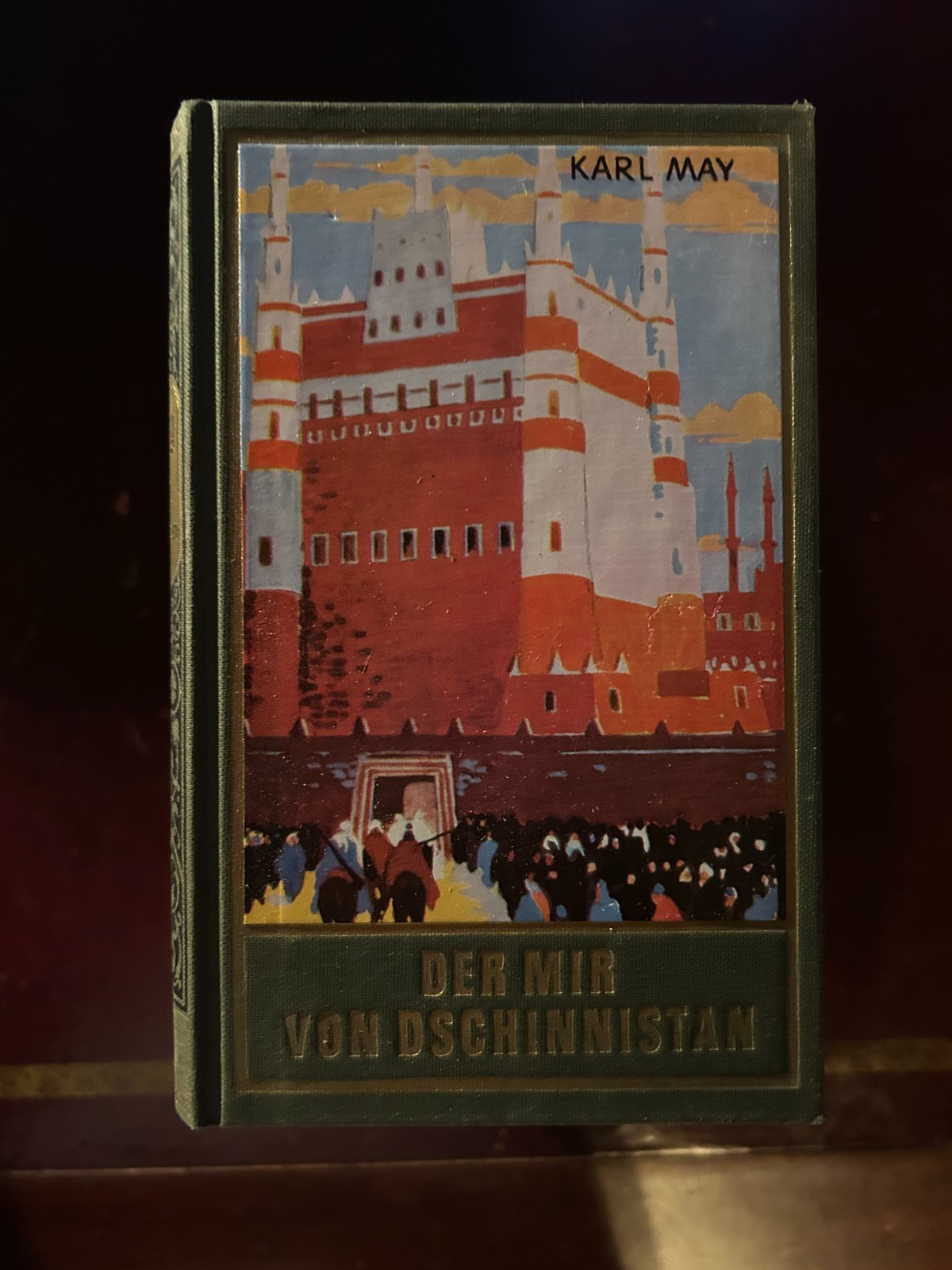 Karl May – Gesammelte Werke – Green Cloth Hardcover Set (German) – Vintage