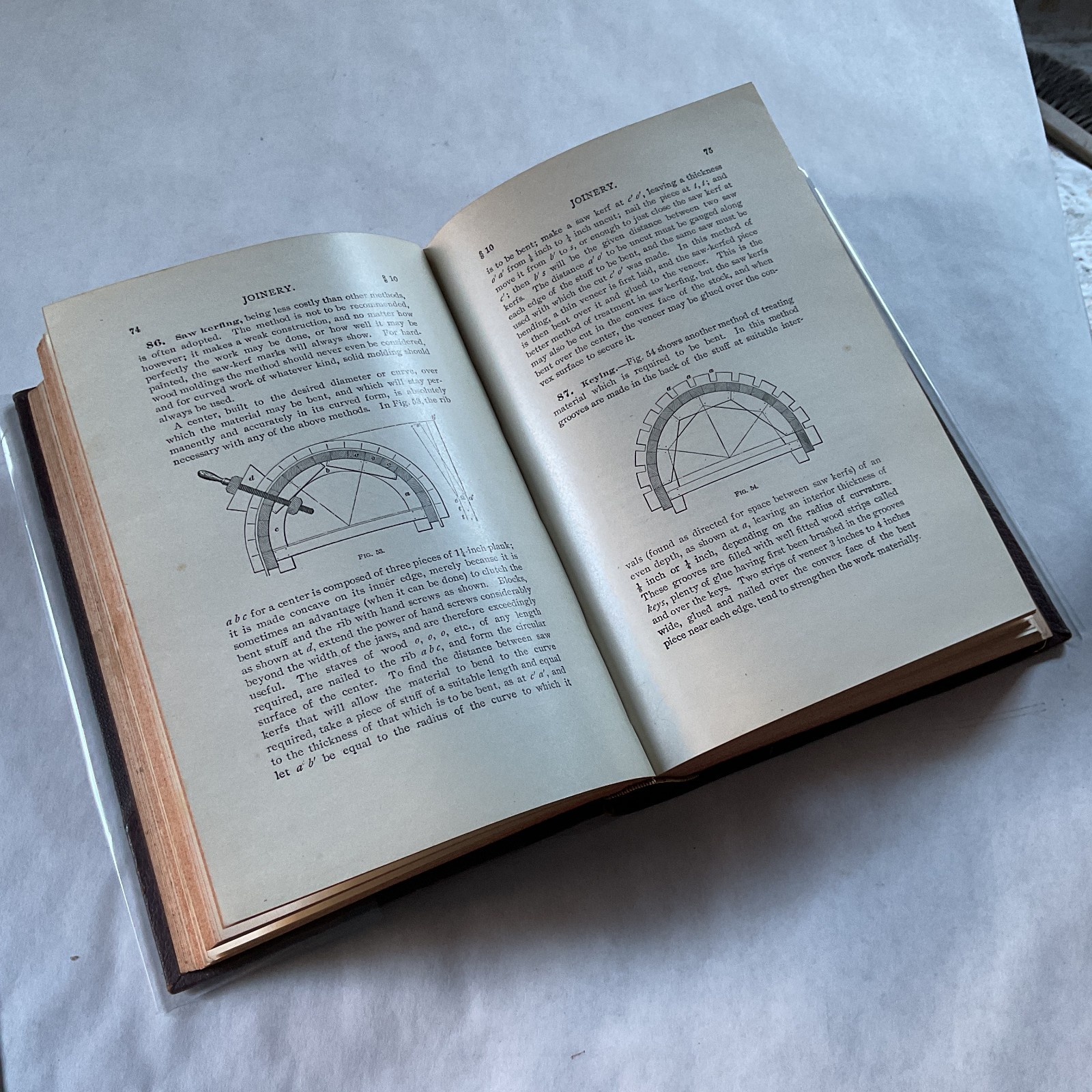 I.C.S. Reference Library Carpentry Joinery 1901/ Illustrated Textbook Woodcraft