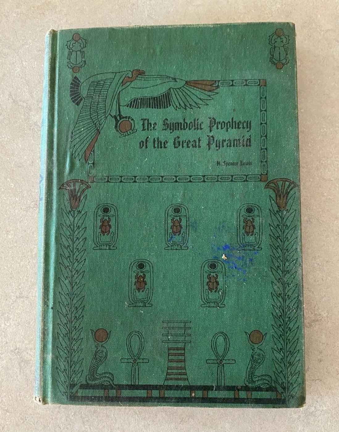 The Symbolic Prophecy of Great Pyramid Spencer Lewis 1964 Rosicrucian *Damage