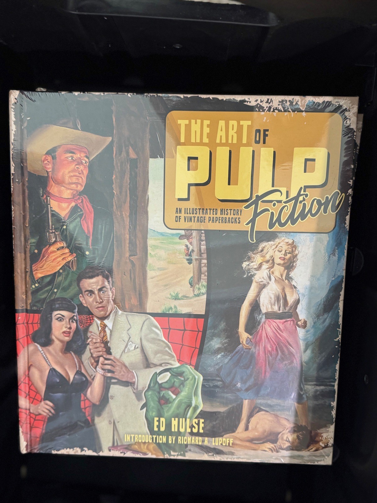 BOOK Richard Lupoff 2021 The Art of Pulp Fiction A Illustrated History HARDCOVER