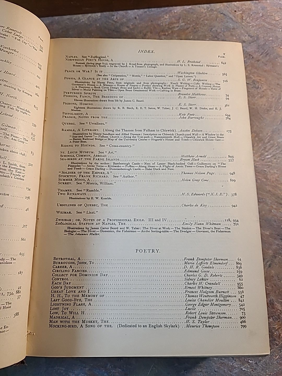Bound Magazine The Century Illustrated Monthly: May To October 1886, Volume 32