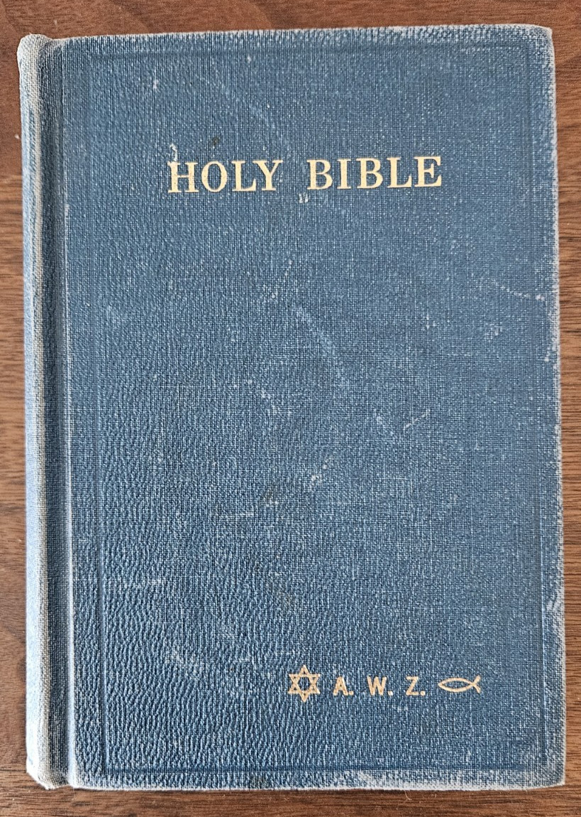 VTG Oxford Self Pronouncing Bible New Old Testament King James Thumb Indexed