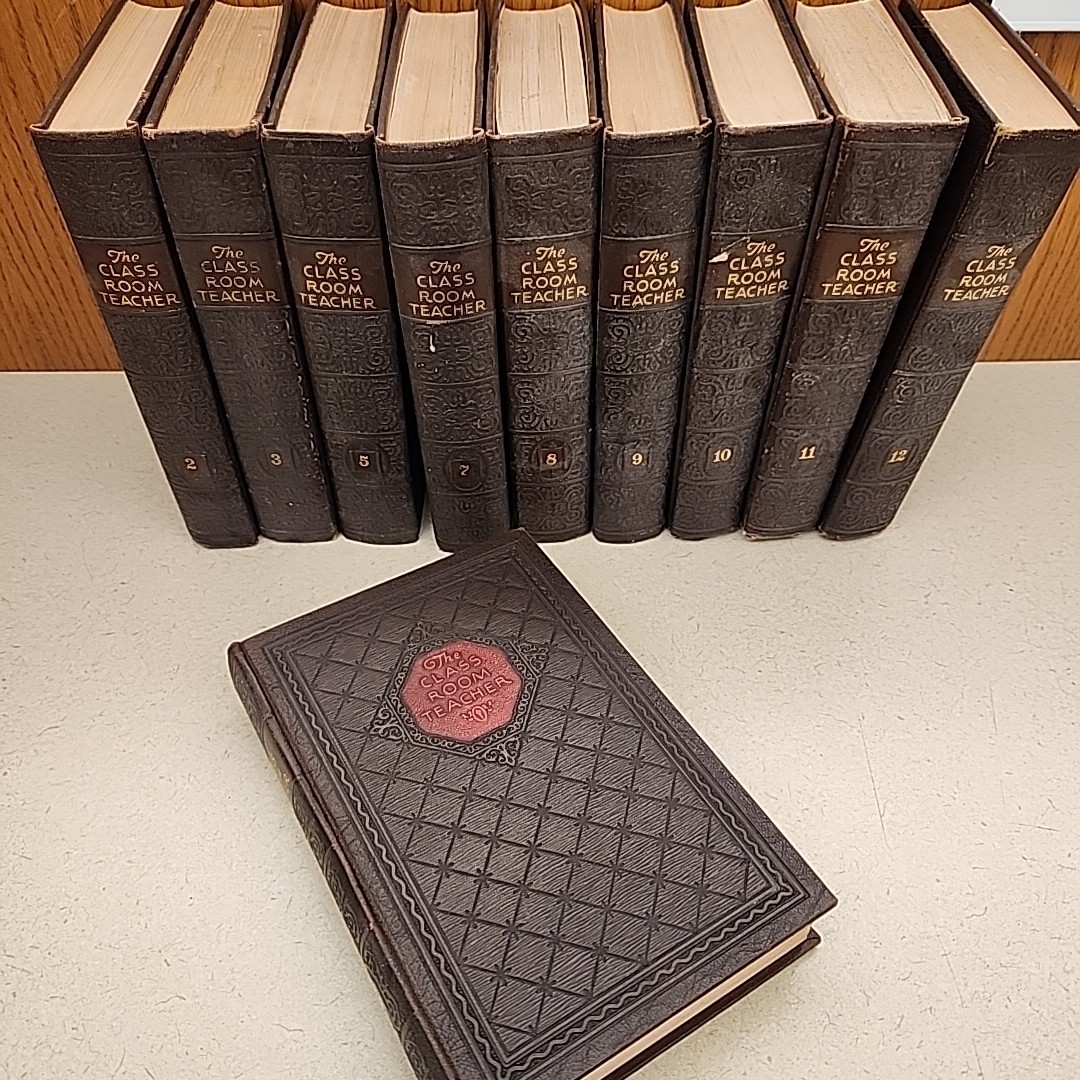 Vintage 1927-28 The Classroom Teacher 10 Volume Set K-12 Education Antique HC