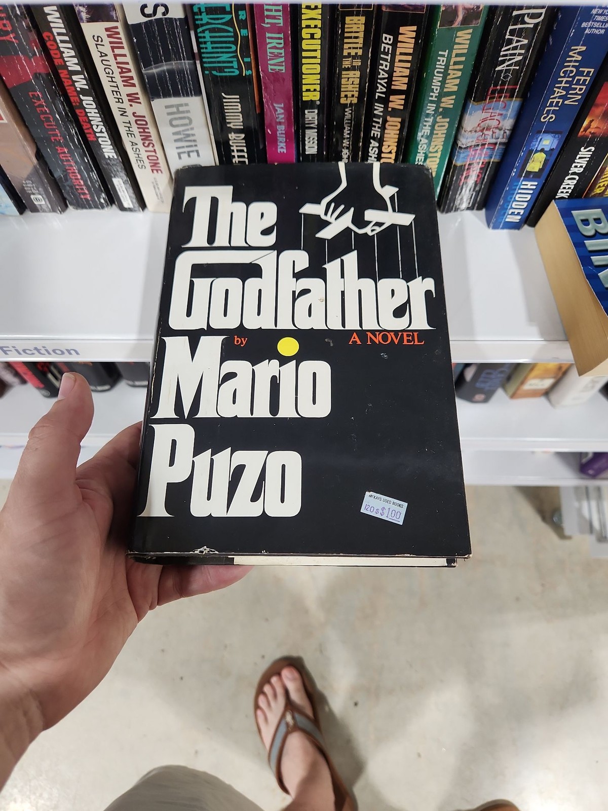 The Godfather by Mario Puzo Vintage Hardcover Book