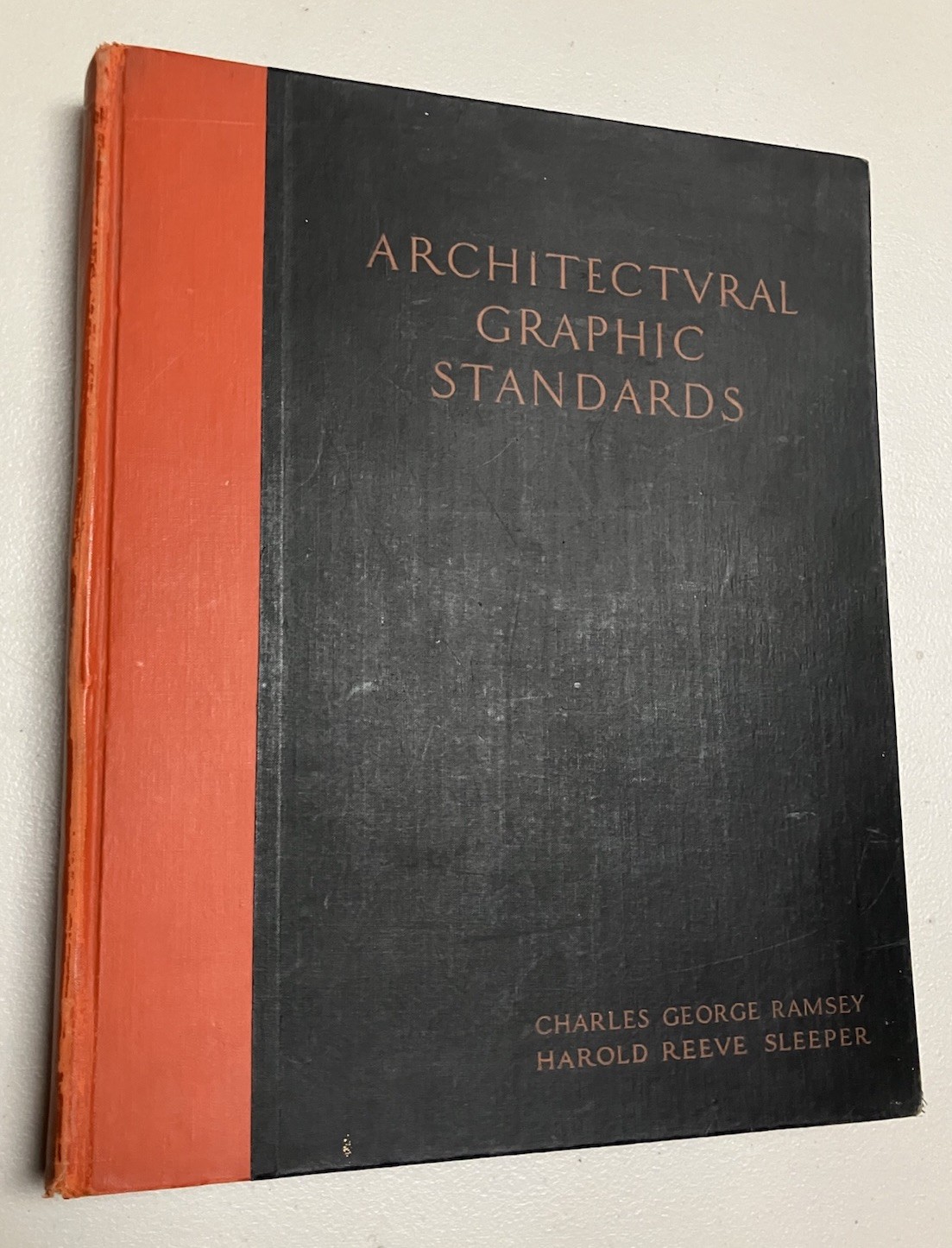 1st Printing 1932 ARCHITECTURAL GRAPHIC STANDARDS Ramsey Sleeper ARCHITECTVRAL