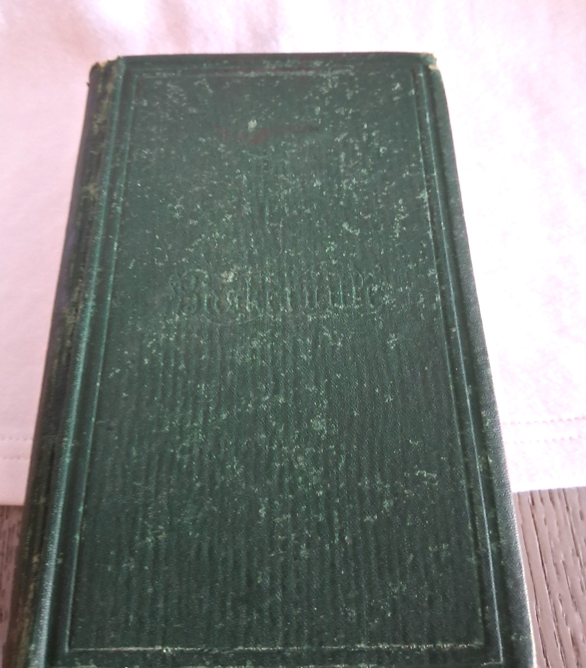 The Poetry of Germany/English w/ original verse on opposite pg./by Baskerville