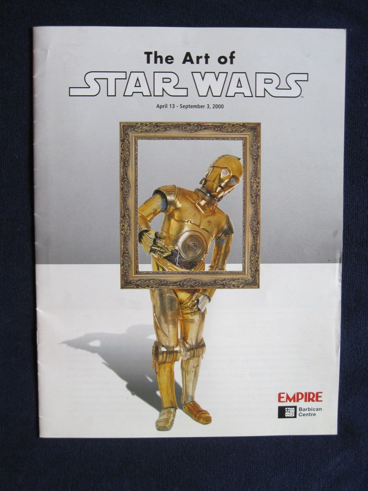 THE ART OF STAR WARS EXHIBITION CATALOGUE, 1st EDITION, SURPRISINGLY SCARCE ITEM