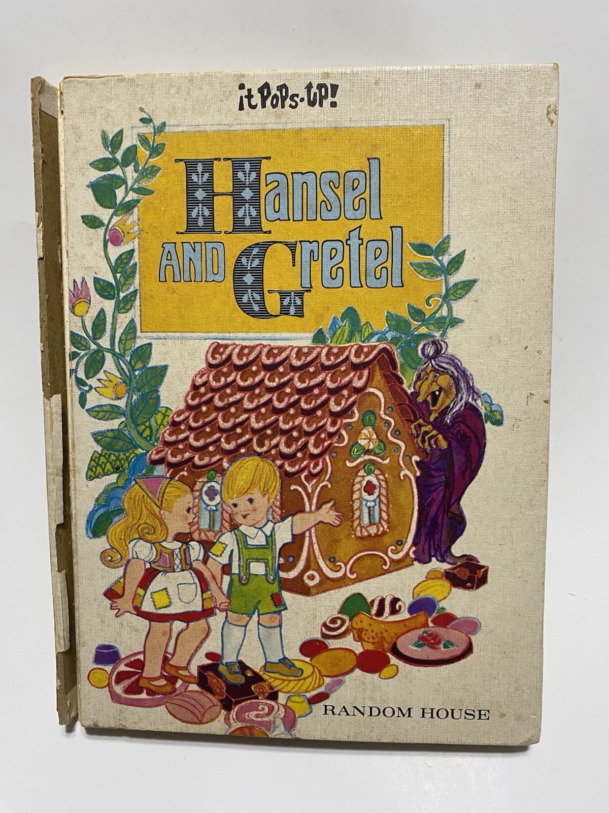 Hansel & Gretel Vintage “Rare” Pop Up Book By Albert G. Miller Random House