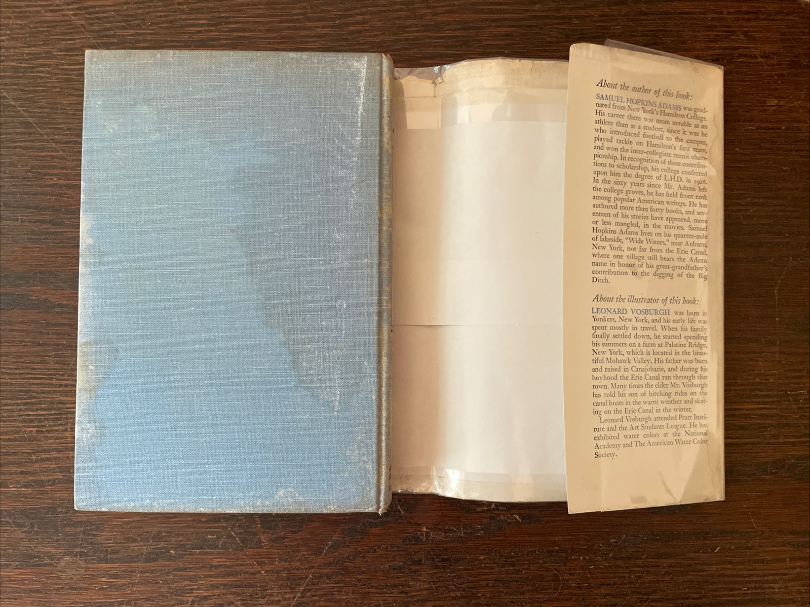 The Erie Canal [Landmark Books #34] by Samuel Hopkins Adams 1953 HC/DJ