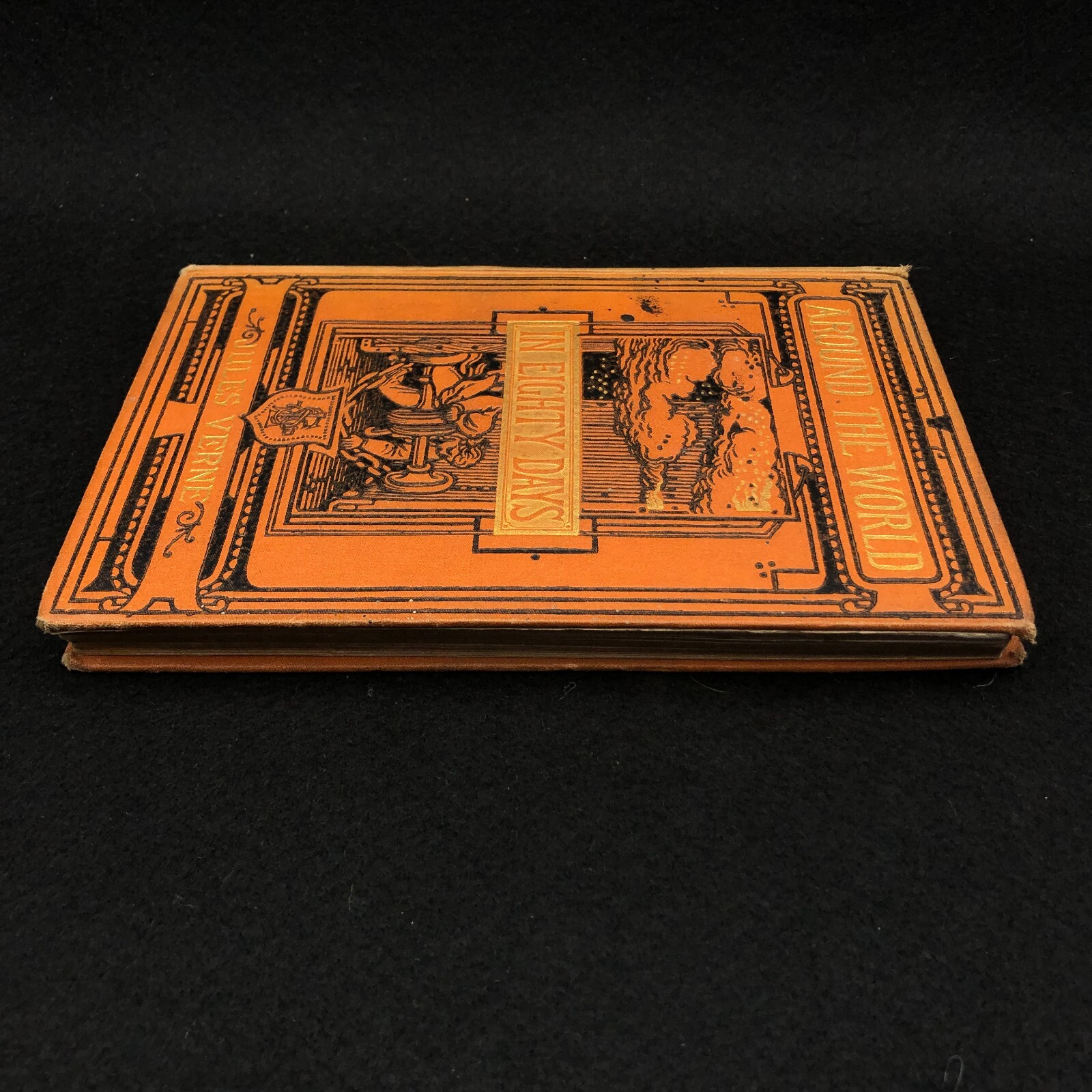 Around The World In Eighty Days ~ Jules Verne ~ 1876 UK Edition Sampson Low