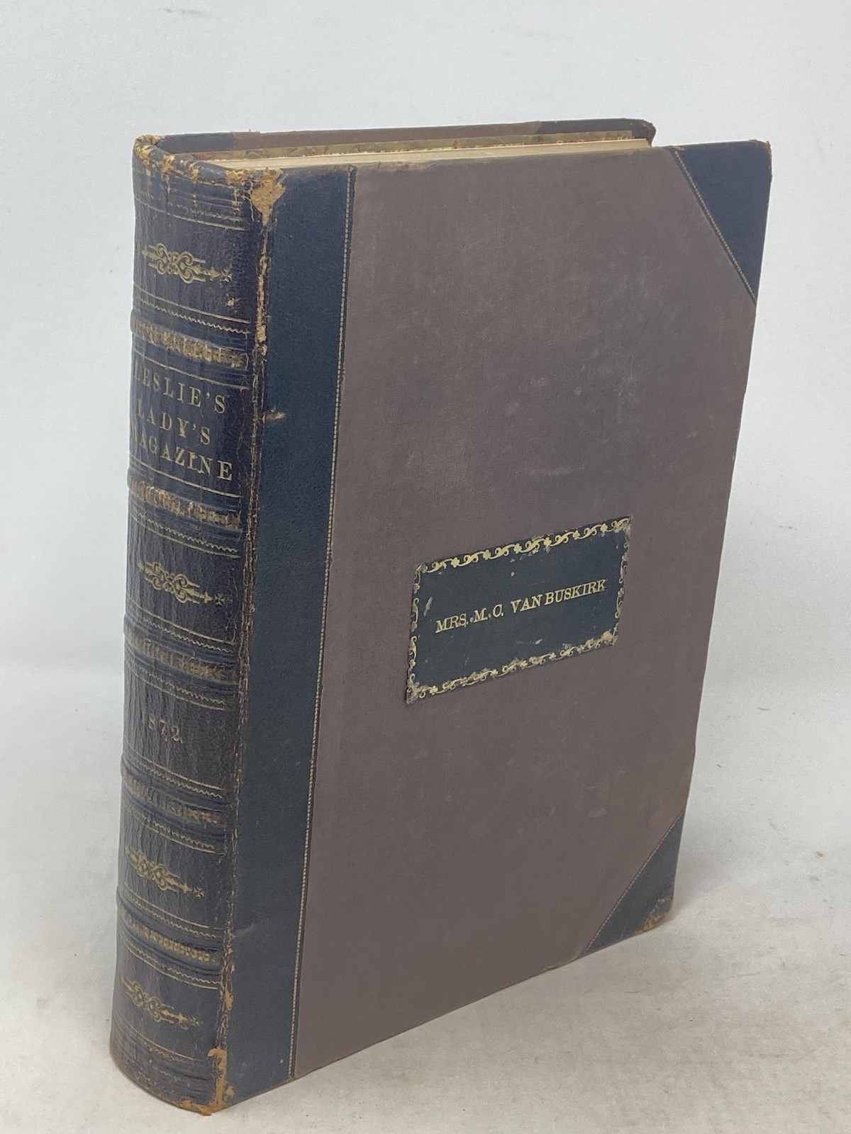 FRANK LESLIE’S LADY’S MAGAZINE VOLUME XXX 1872 / 1st Edition