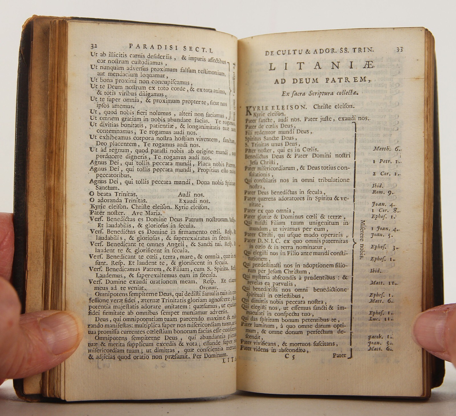 Jacob Horstius‘ Paradisus Animae Christianae 1716 Paradise of the Christian Soul