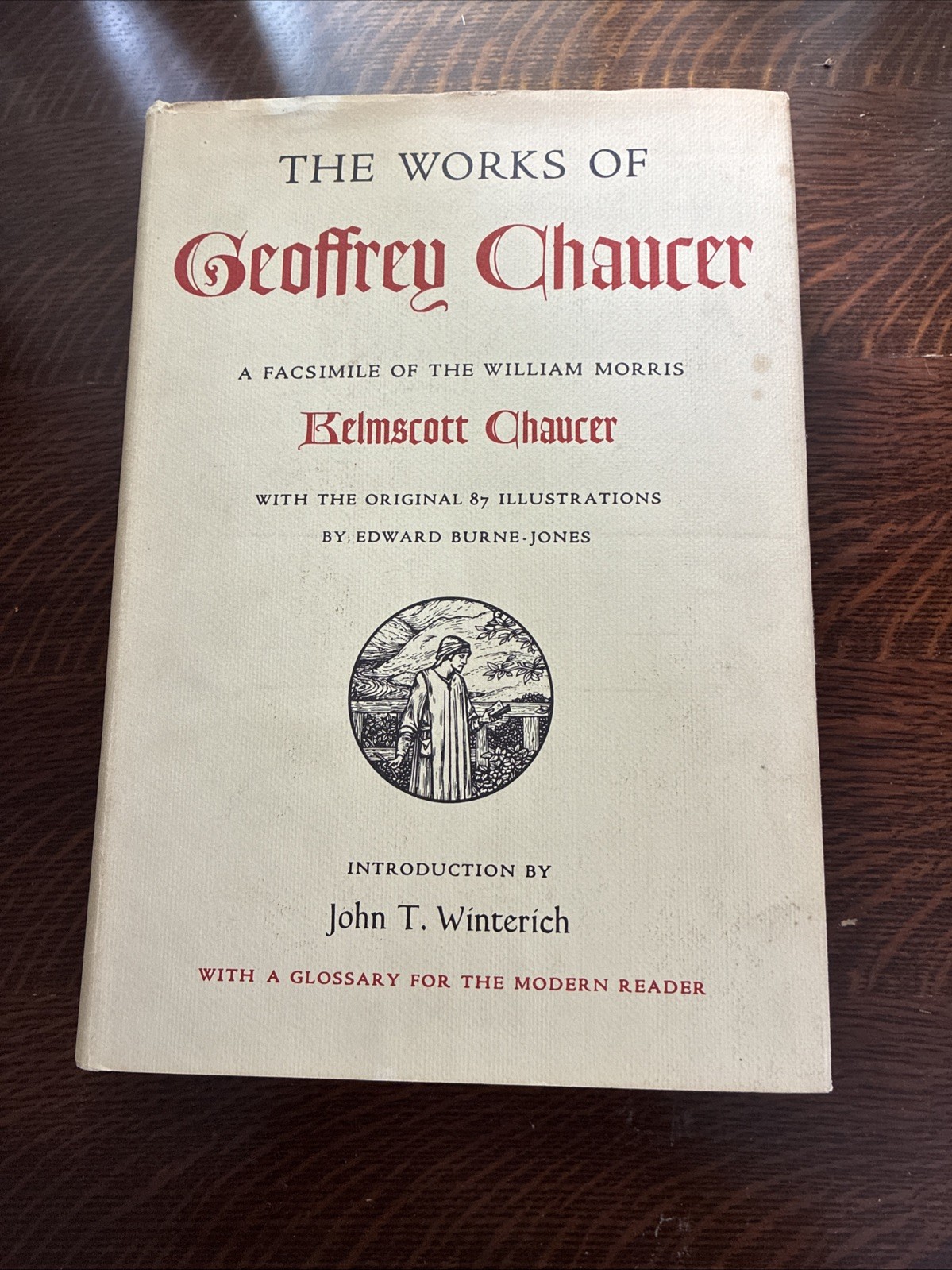 The Works of Geoffrey Chaucer 1958 Facsimile William Morris Kelmscott Chaucer