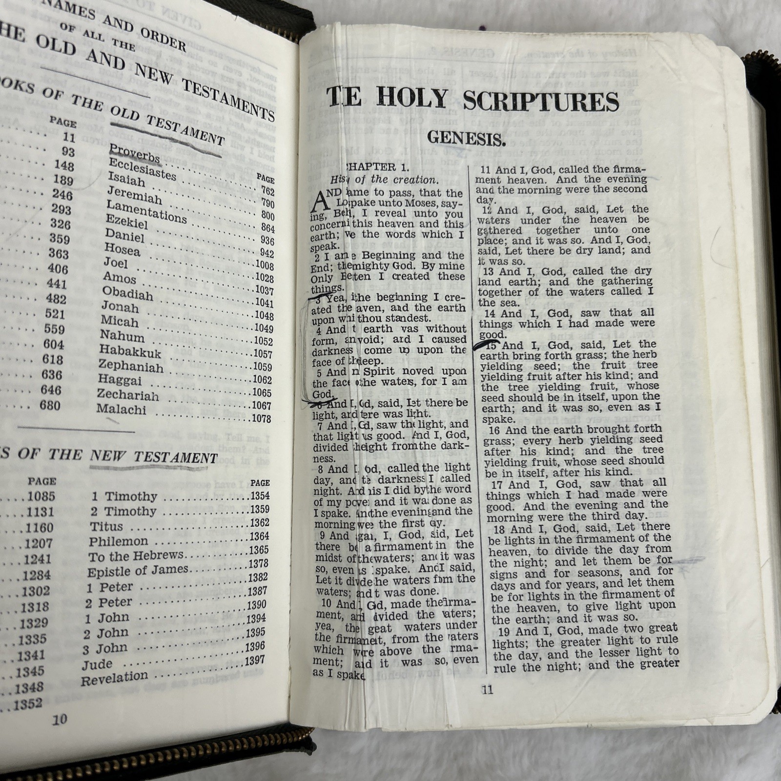 The Holy Scriptures Inspired Version Joseph Smith Jr Herald Publishing 1961