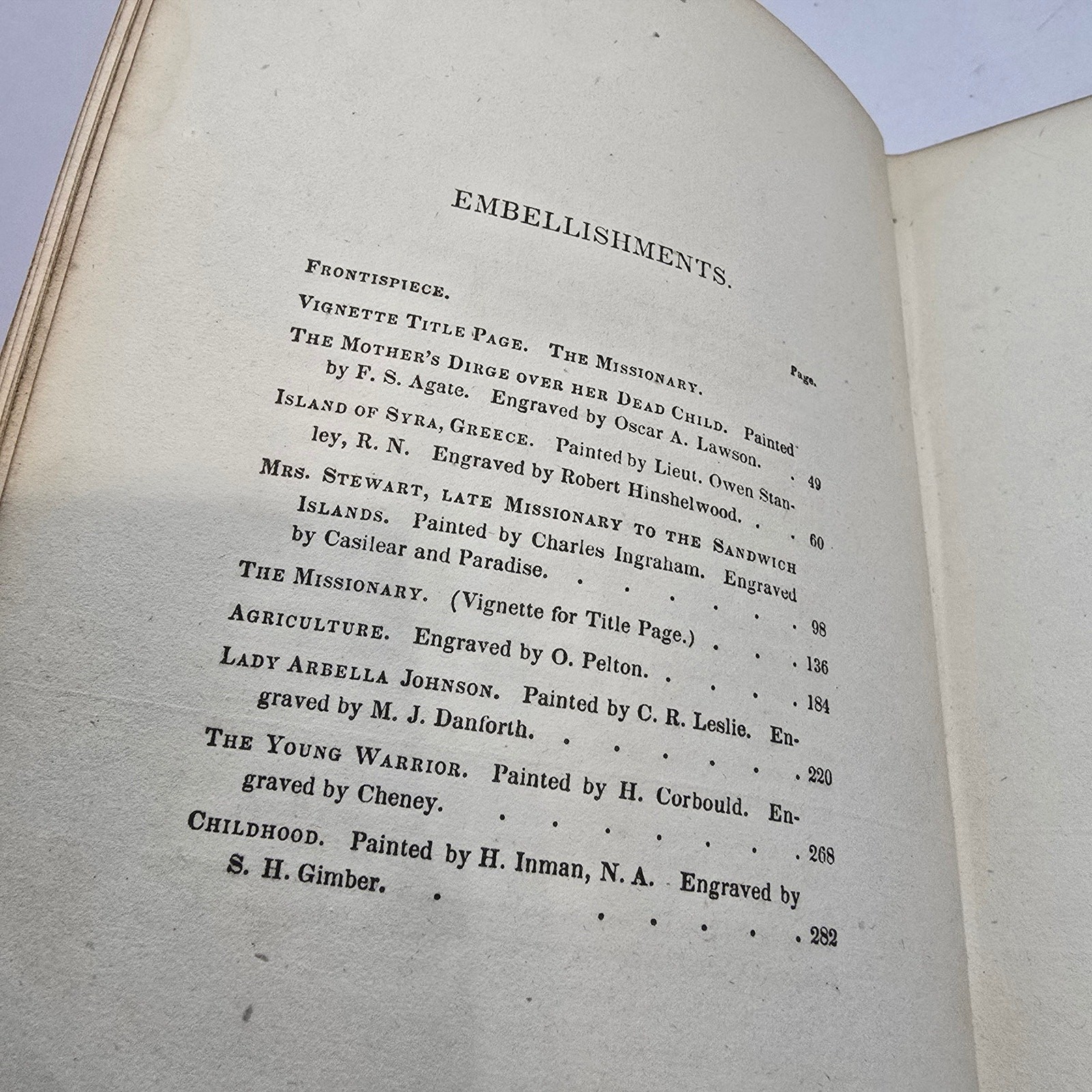 1850s Religious Keepsake Holiday Presents Victorian Gold Gilt Antique Book