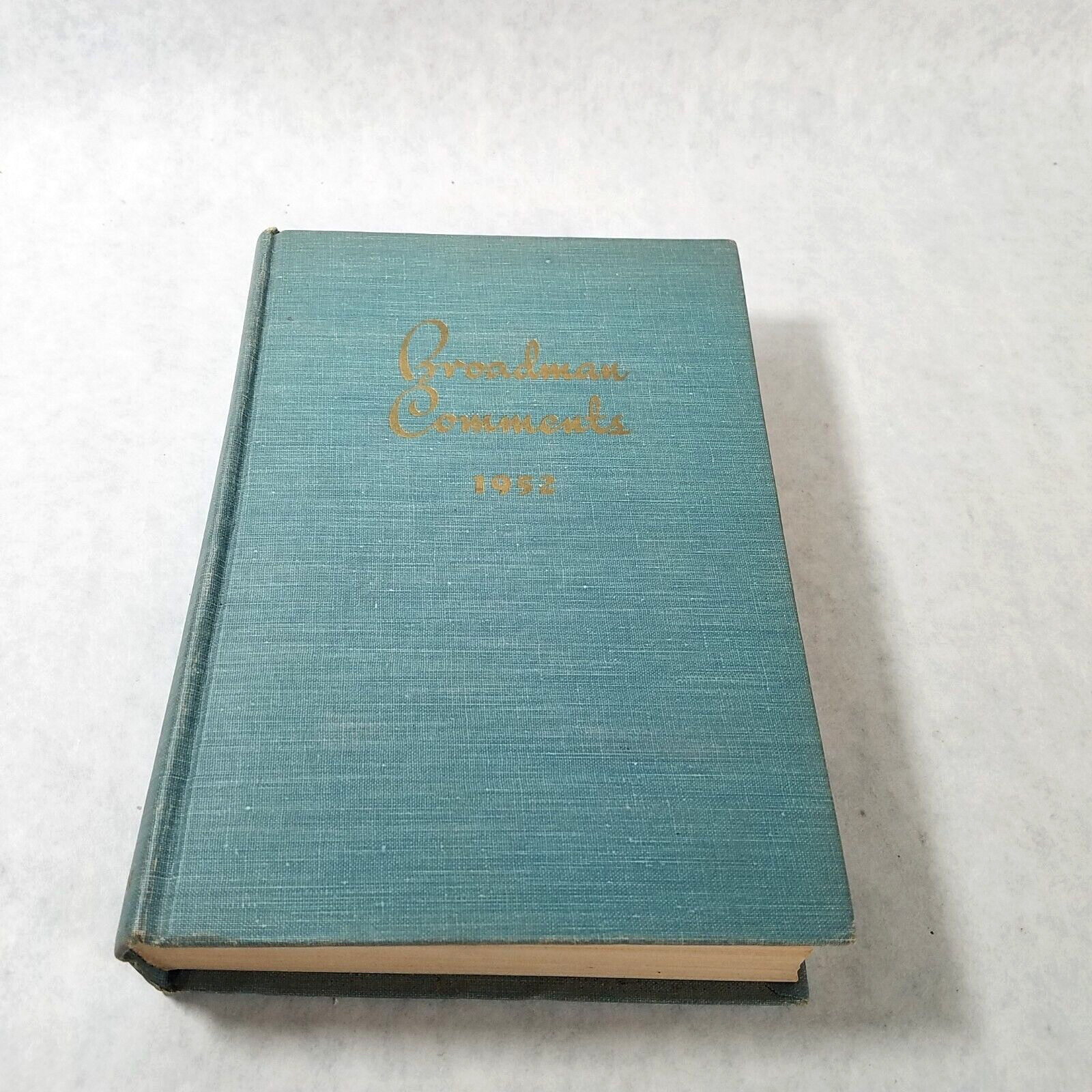 Broadman Comments: International Bible Lessons, 1952 Hardcover by Paul Caudill