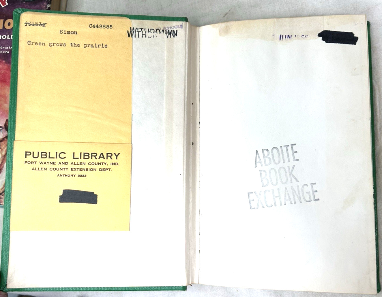 Lot Of 4 Vintage 1940 – 1950’s Era Children’s Young Adults Books