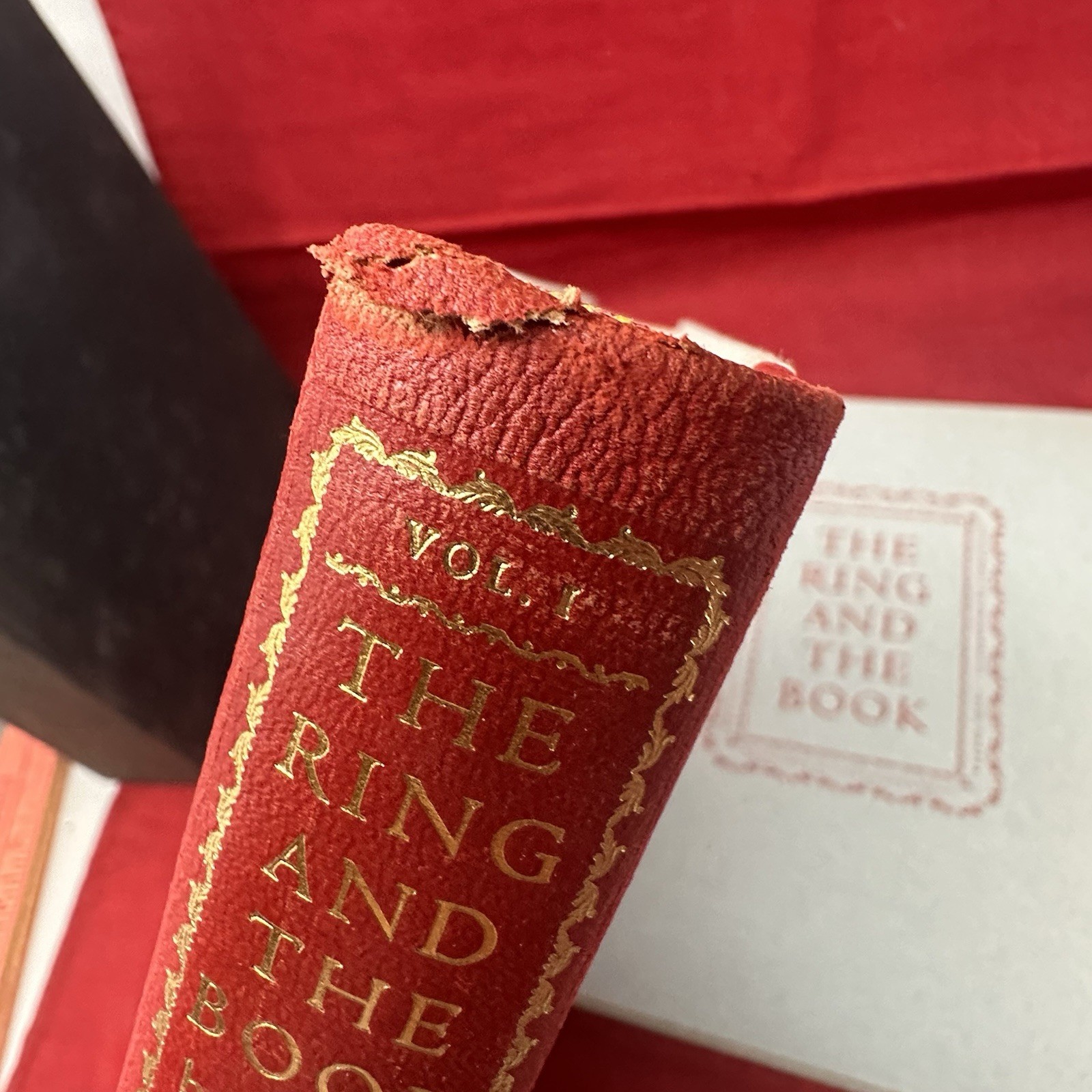 Robert Browning – The Ring and the Book Limited Editions Club 1949 in Slipcase