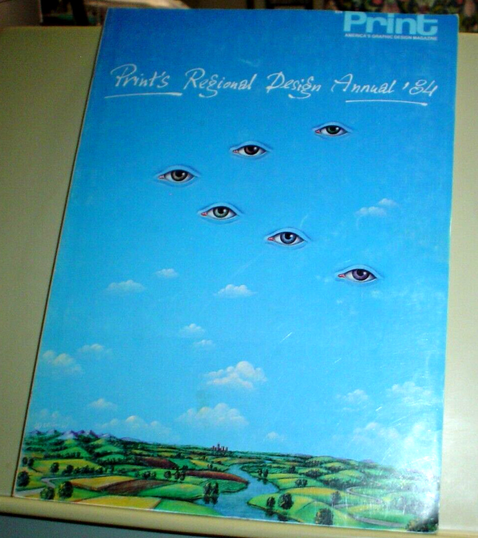 PRINT MAGAZINE 1984 Design Annual GRAPHIC DESIGN MAGAZINE Art ADVERTISING