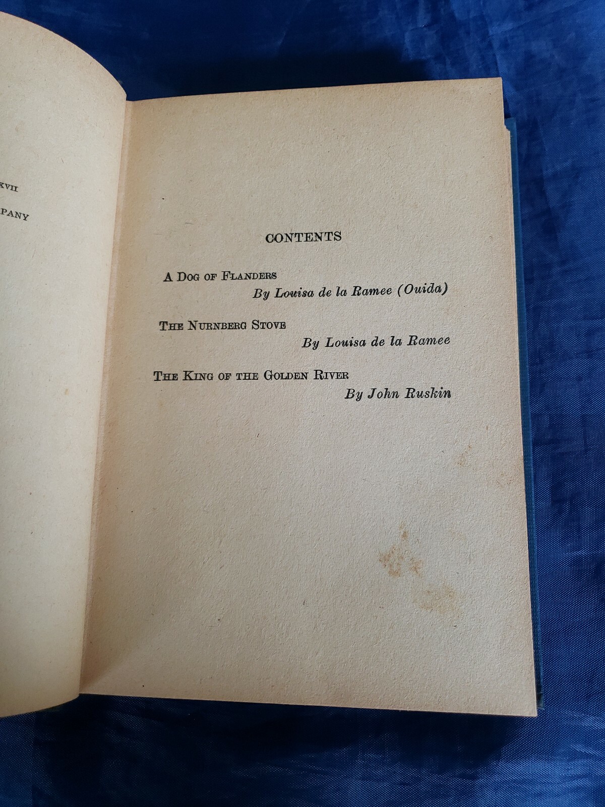 A Dog Of Flanders by Ouida (Louisa de la Ramee) Vintage 1927 Hardcover