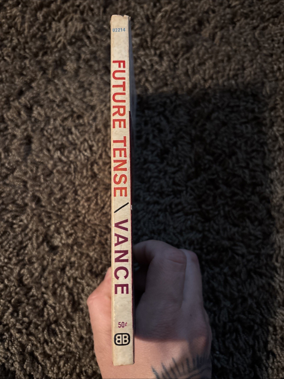 Jack Vance / FUTURE TENSE 1st Edition 1964 Wonderful Condition