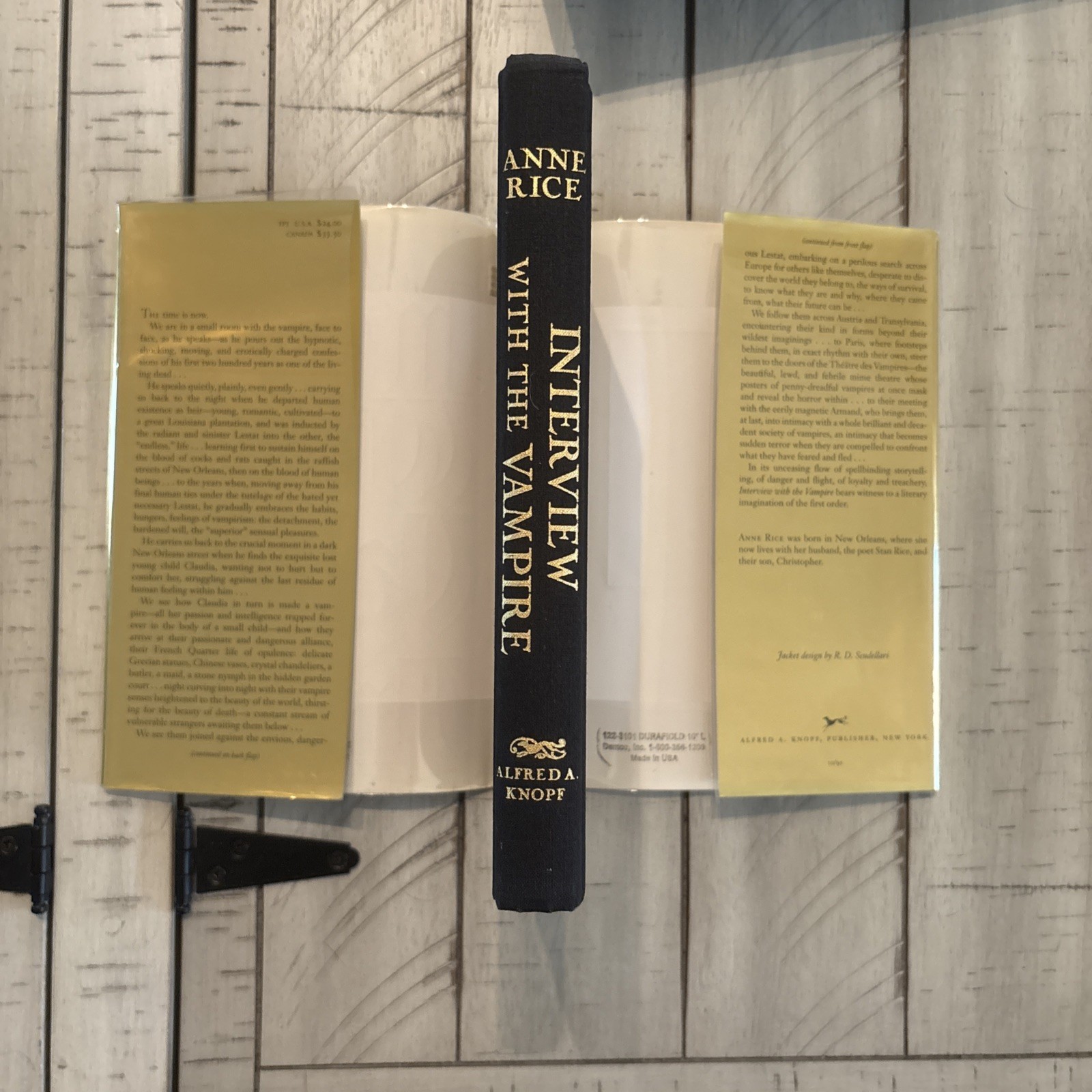 Interview with the Vampire by Anne Rice – 1994 HC Dust jacket w/ Durafiold