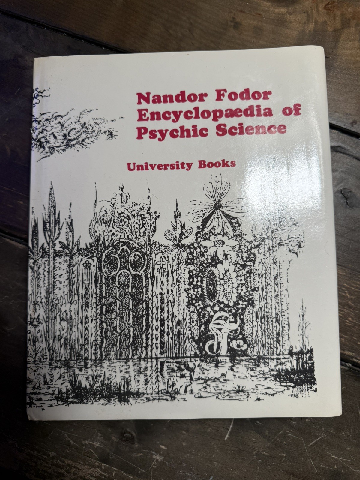 1966 Nandor Fodor Encyclopedia of Psychic Science University Books Hardcover