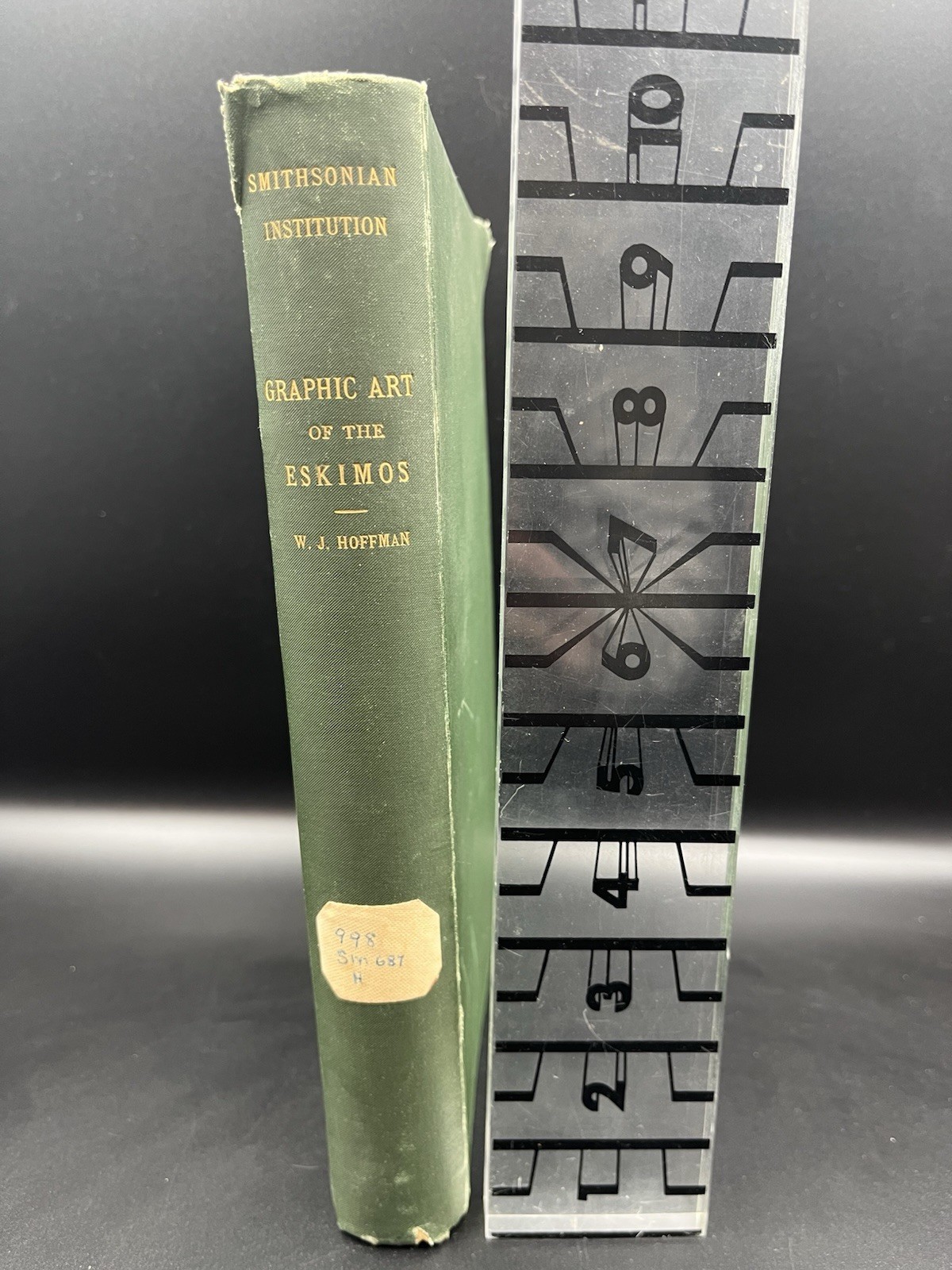 The Graphic Art of the Eskimos by Walter James Hoffman 1897 First Edition