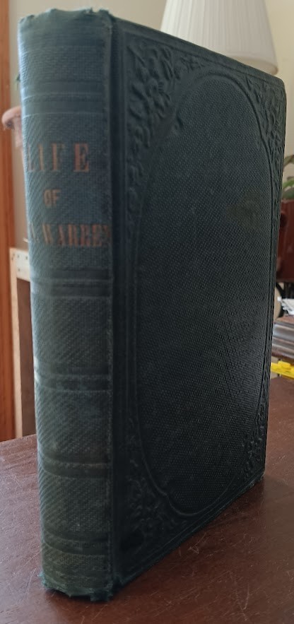 1857 Biography of Joseph Warren bound with Kansas and Nebraska Handbook