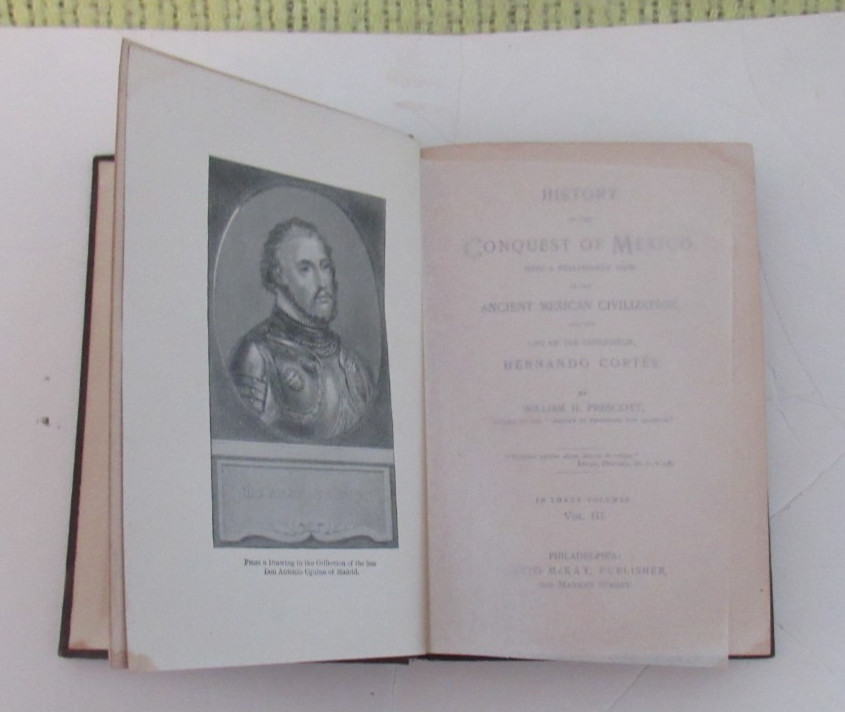 CONQUEST OF MEXICO, VOL. III by William H. Prescott