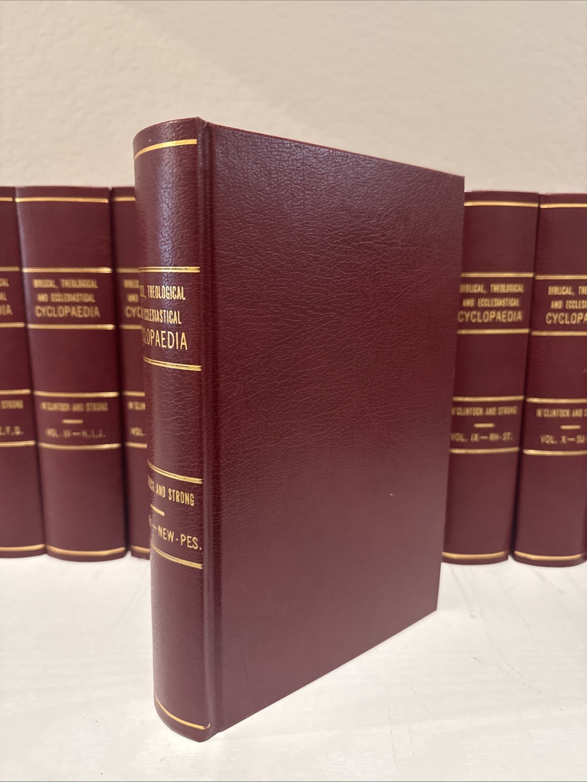 Biblical, Theological, And Ecclesiastical Cyclopedia – Complete Set 1894 Rare