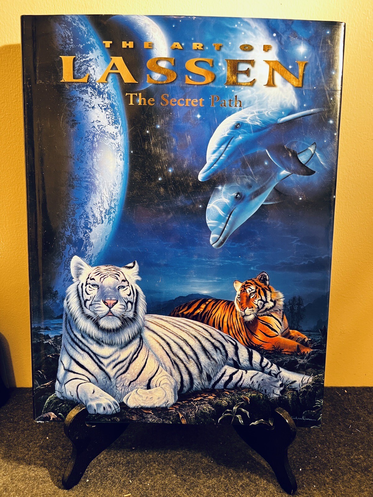 THE ART OF LASSEN: THE SECRET PATH Christian Riese Lassen SIGNED 1st Printing HC