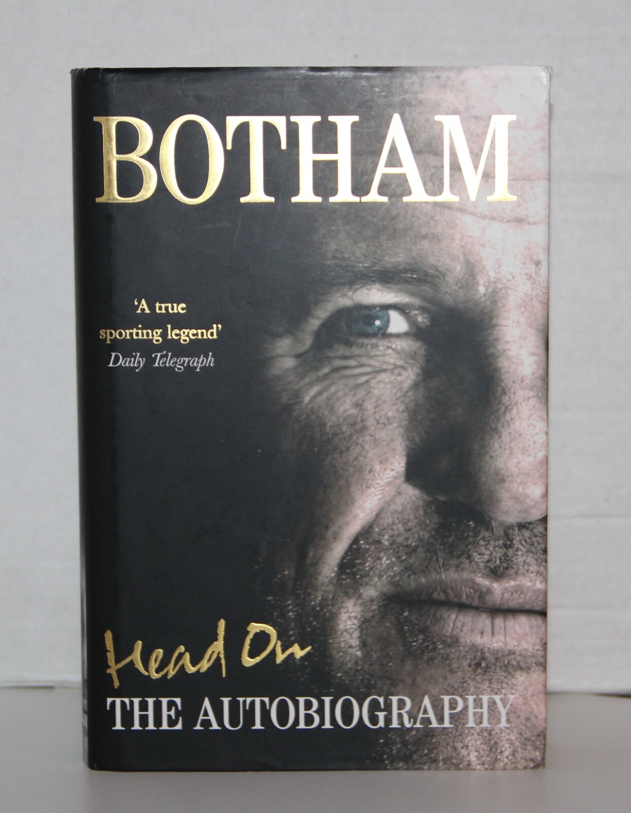Ian Botham Signed Beefy First Edition 2007 Head On The Autobiography Cricket