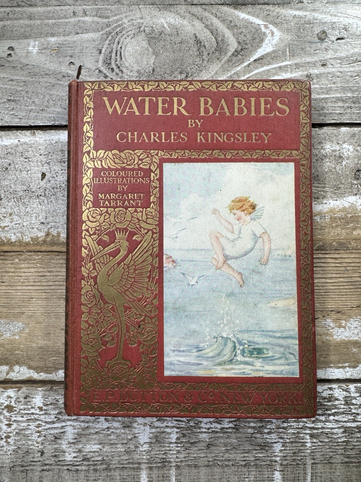 1908 Antique Children’s Novel “The Water Babies” Illustrated
