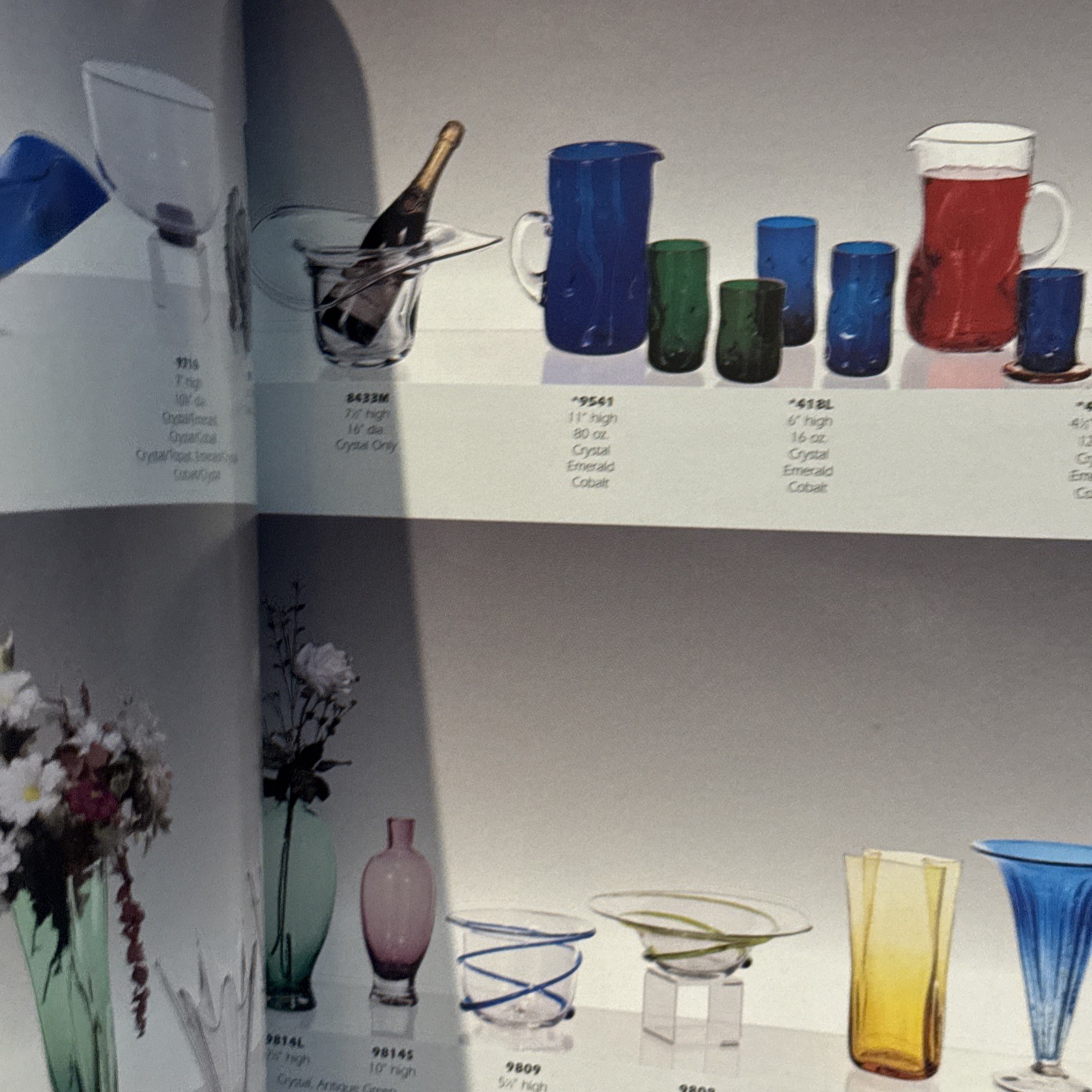 Blenko Blenko Catalog Original Color Guide Reference Book 1998