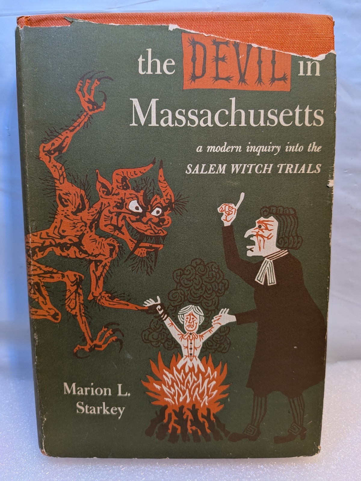 1950 The Devil In Massachusetts by Marion L Starkey Salem Witch Trials