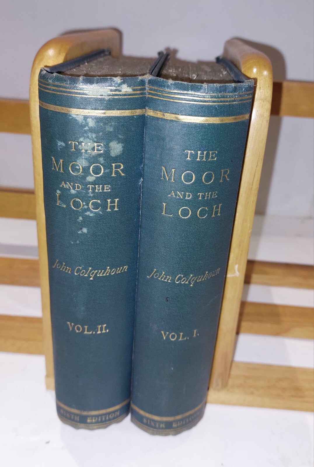 The Moor and the Loch (vol. 1 & 2) John Colquhoun. Volume 1 And 2 1884
