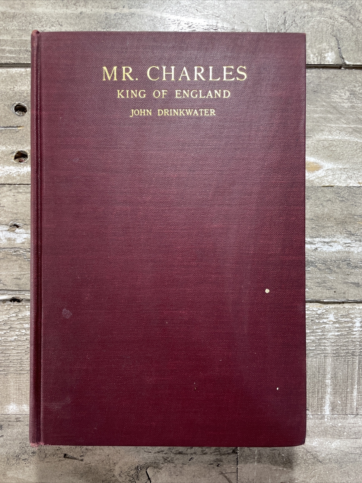 1926 Antique UK Royal Biography „Mr. Charles, King of England“