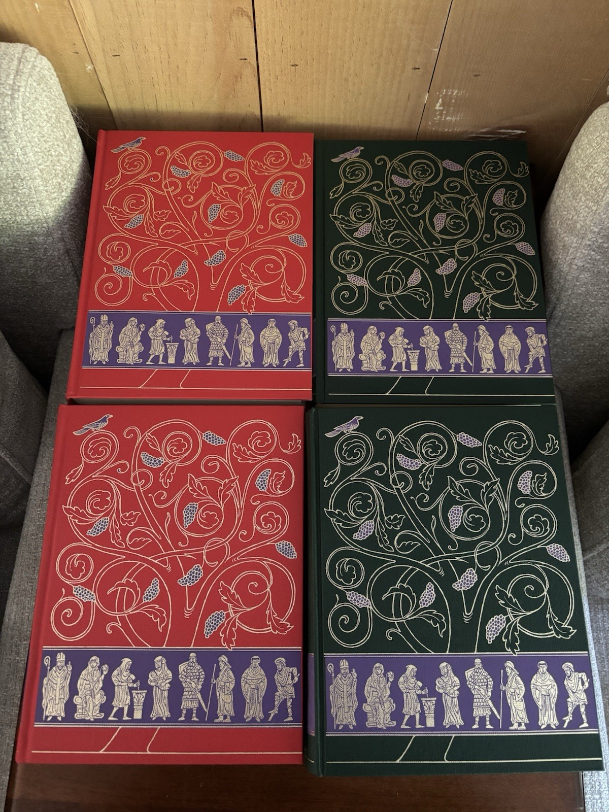 The Story of the Middle Ages 5 Vol Set. Illustrated W/Slipcase, Folio Society