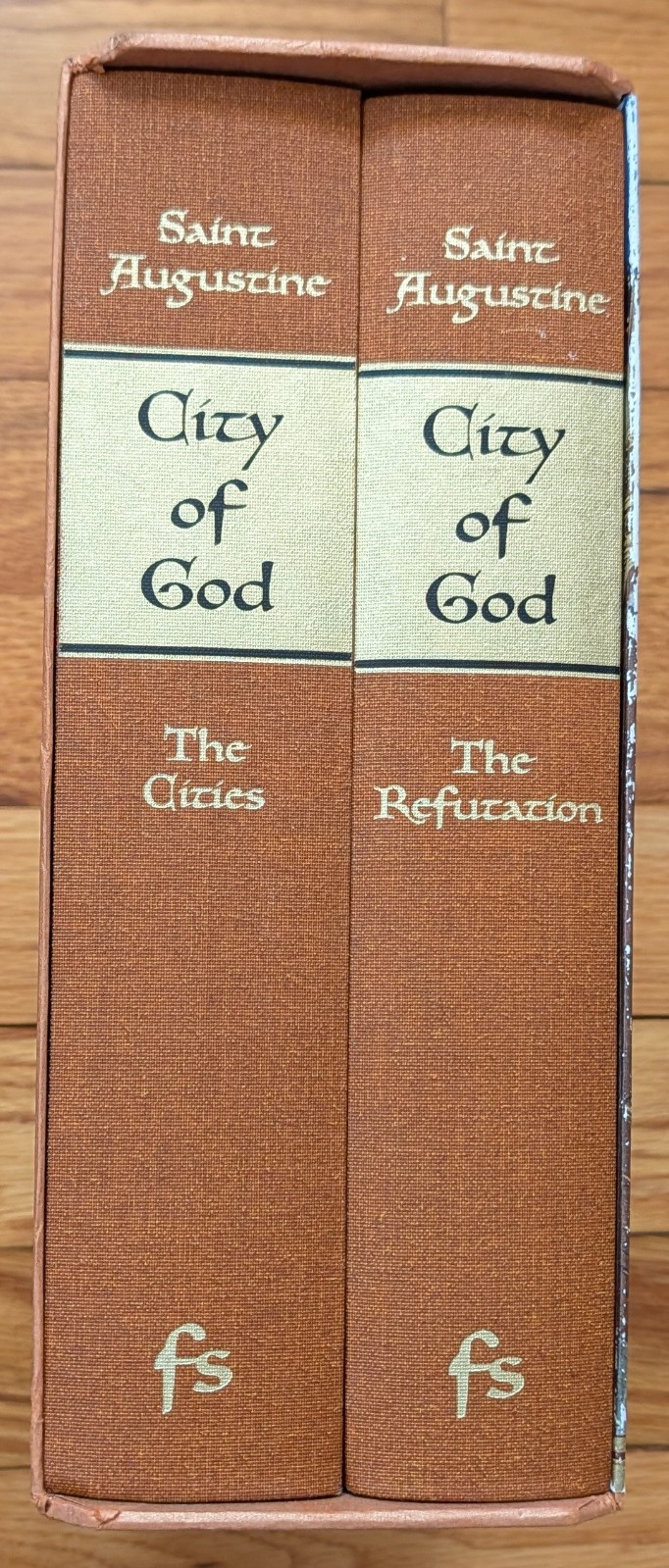 City of God (The Refutation & The Cities) Saint Augustine 2012 Folio Society