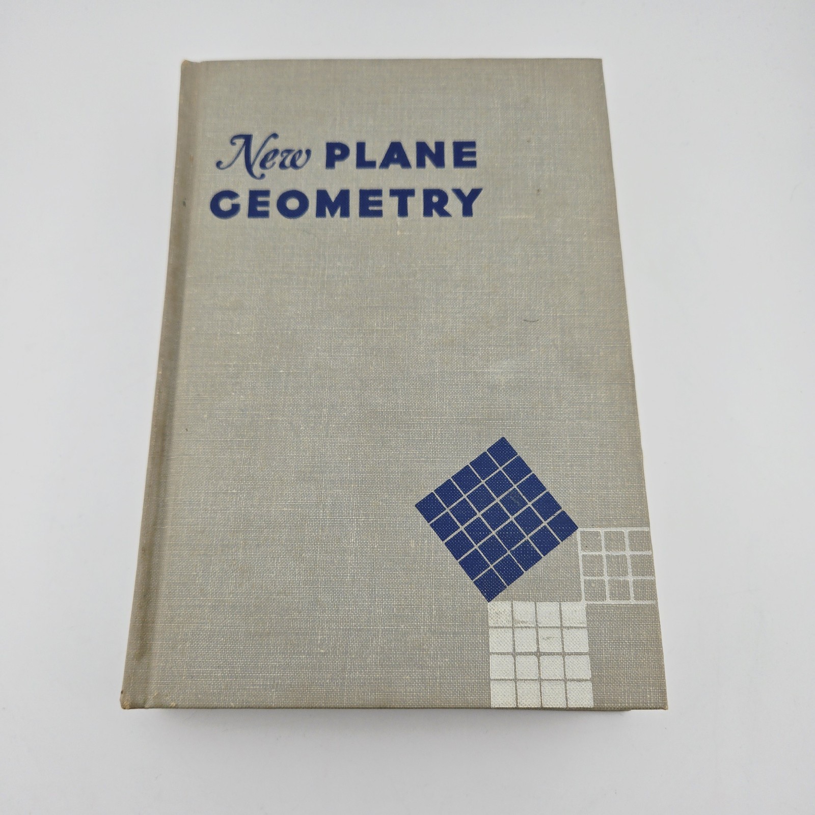 ?New Plane Geometry Welchons Krickenberger 1956 Vintage Hardcover Textbook Ginn