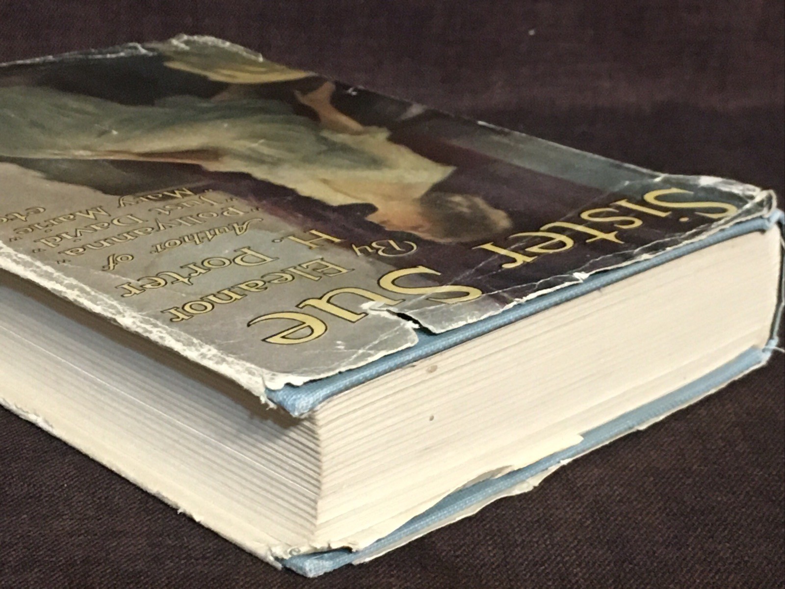 1920 First Edition First Print Sister Sue By Eleanor H. Porter With Dust Jacket
