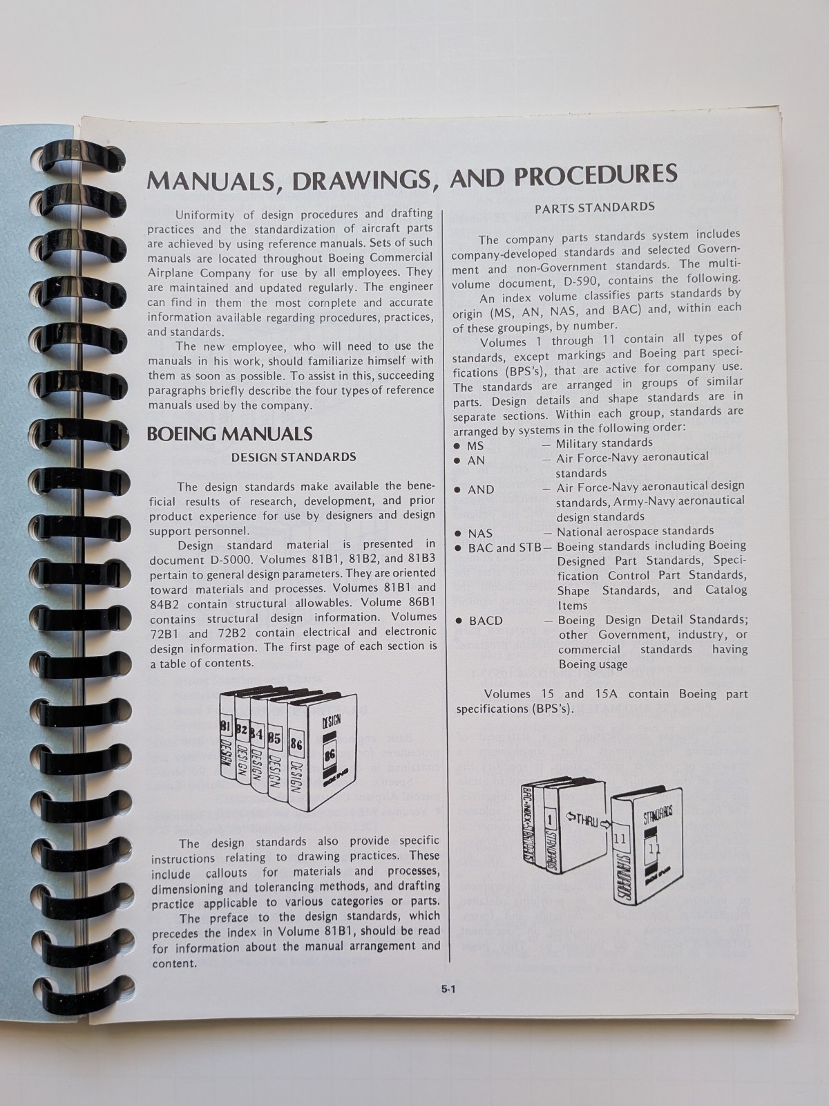 Vintage handbook BOEING ENGINEER: INDUSTRIAL RELATIONS & PROFESSIONAL TRAINING
