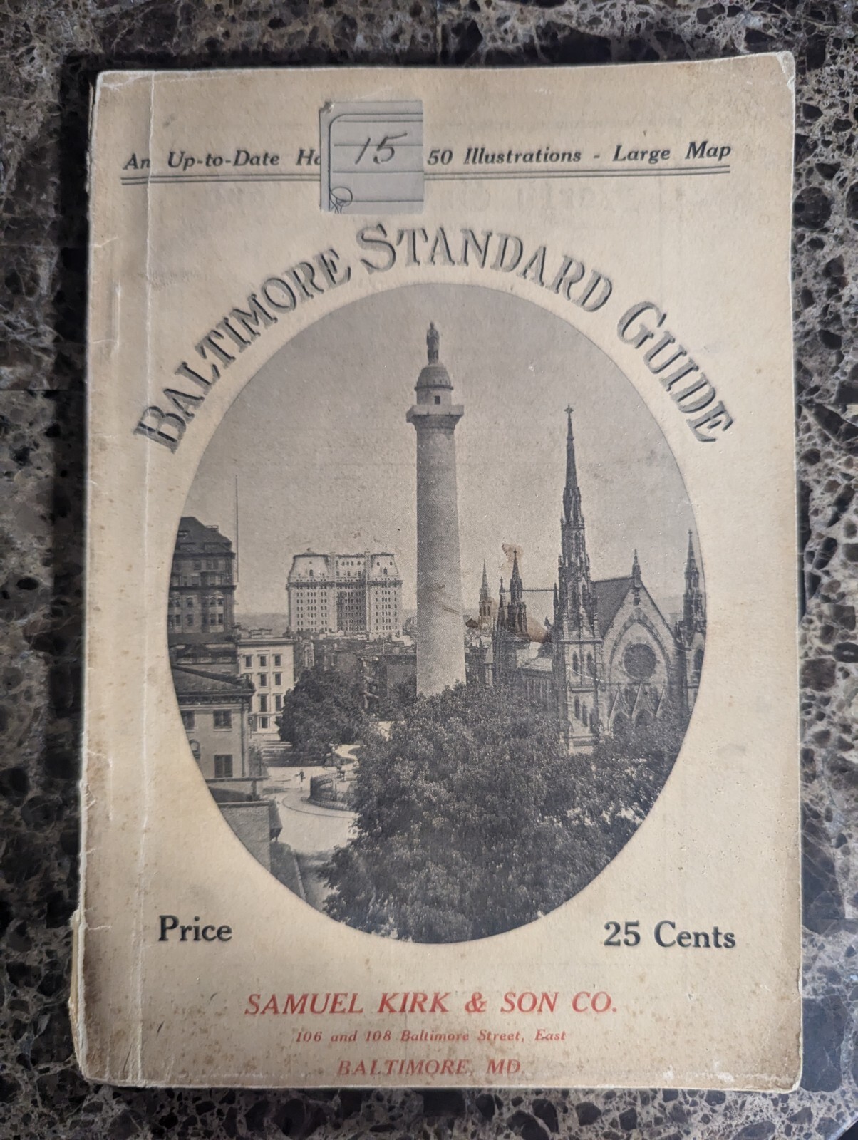 Baltimore Standard Guide 1910 Samuel Kirk & Son Maryland MD