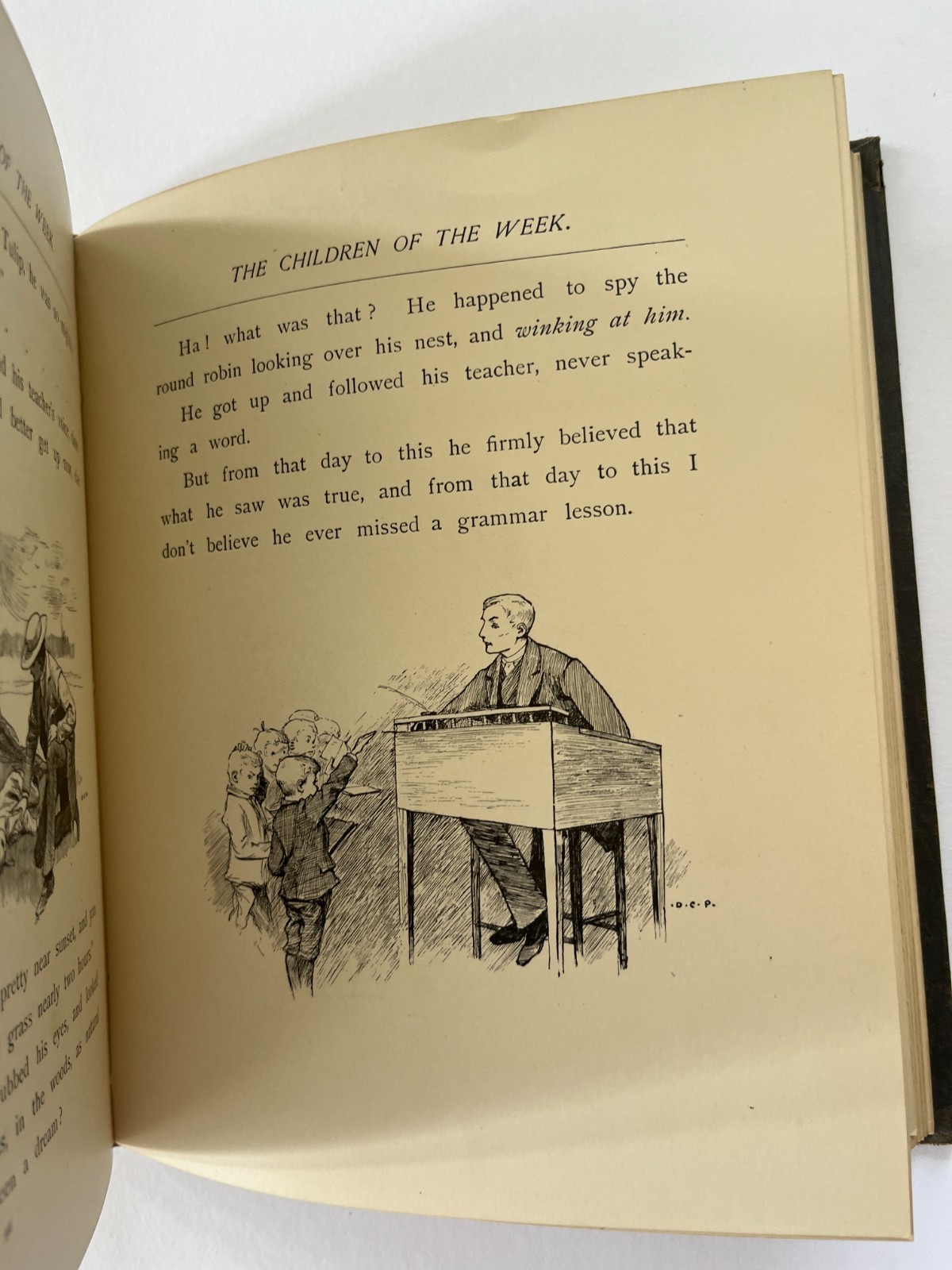 1886 CHILDREN OF THE WEEK ~ William Theodore Peters, Clinton Peters, illustrated
