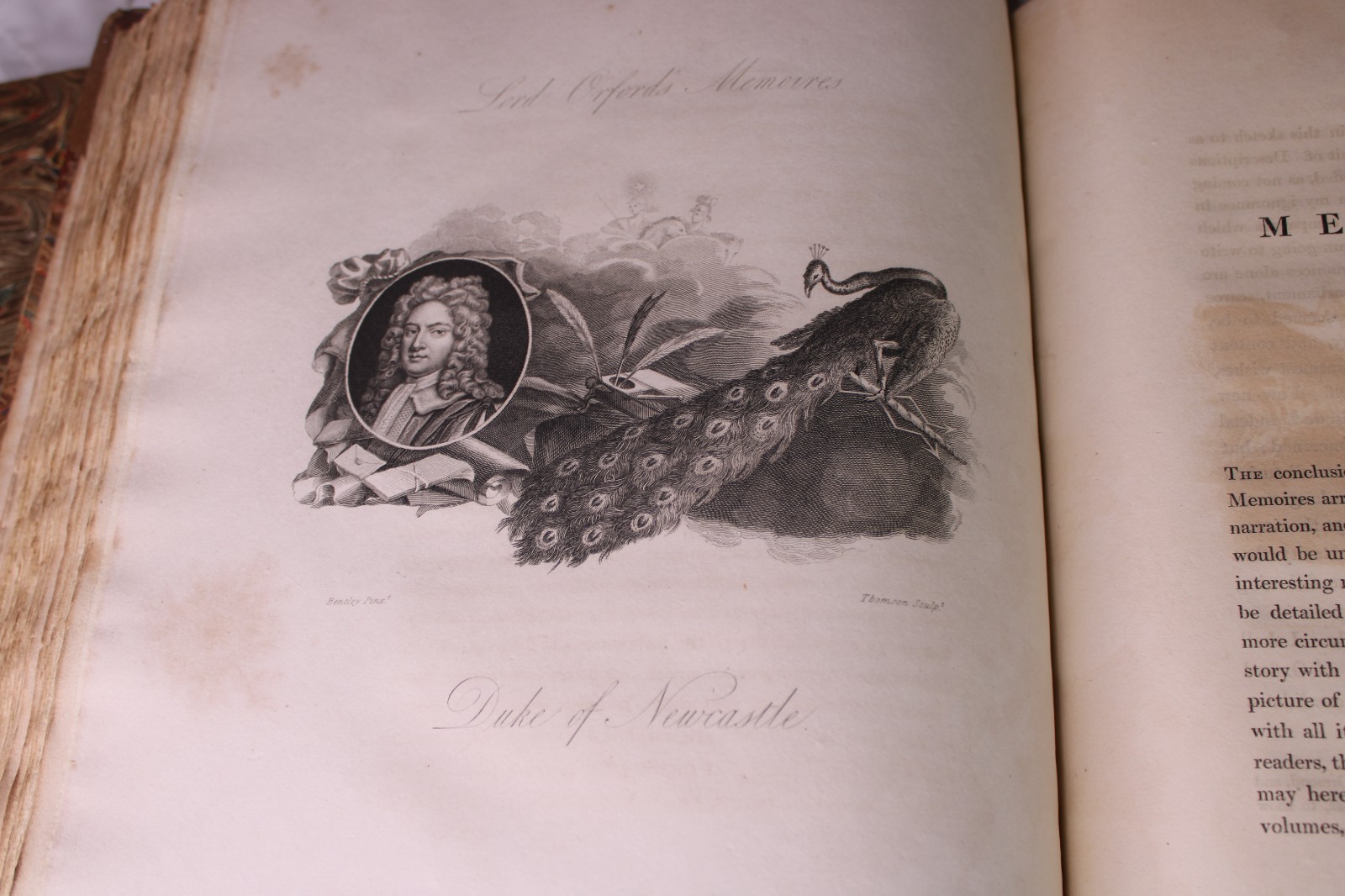 1822 2 Vol Memoirs Last 10 Years Reign George II Antique History Book Walpole