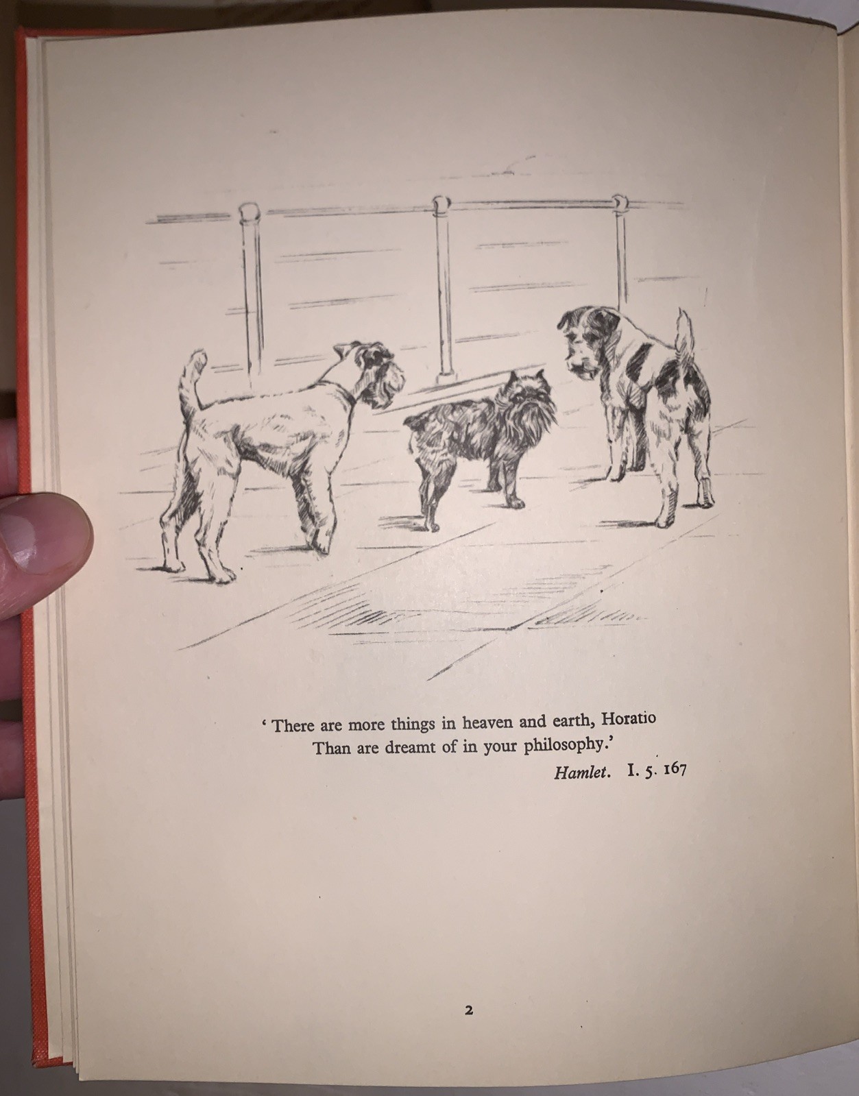 1934, SHAKESPEARE AT THE KENNELS, BOOK OF DRAWINGS SHAKESPEARE, by PERSIS KIRMSE