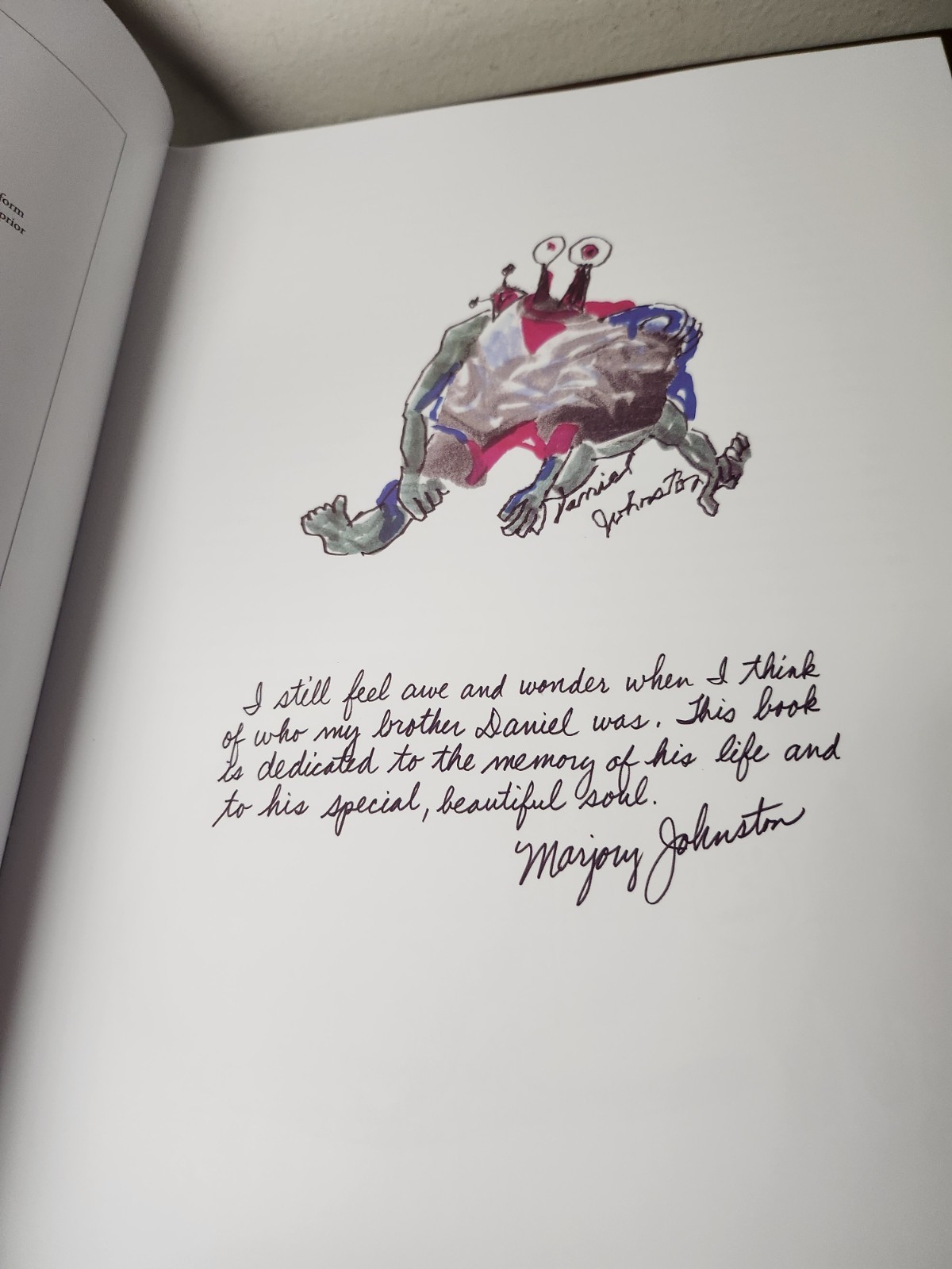 Daniel Johnston Songs To Look At First Edition 2021 Volume 1 , 1 Of 3,000