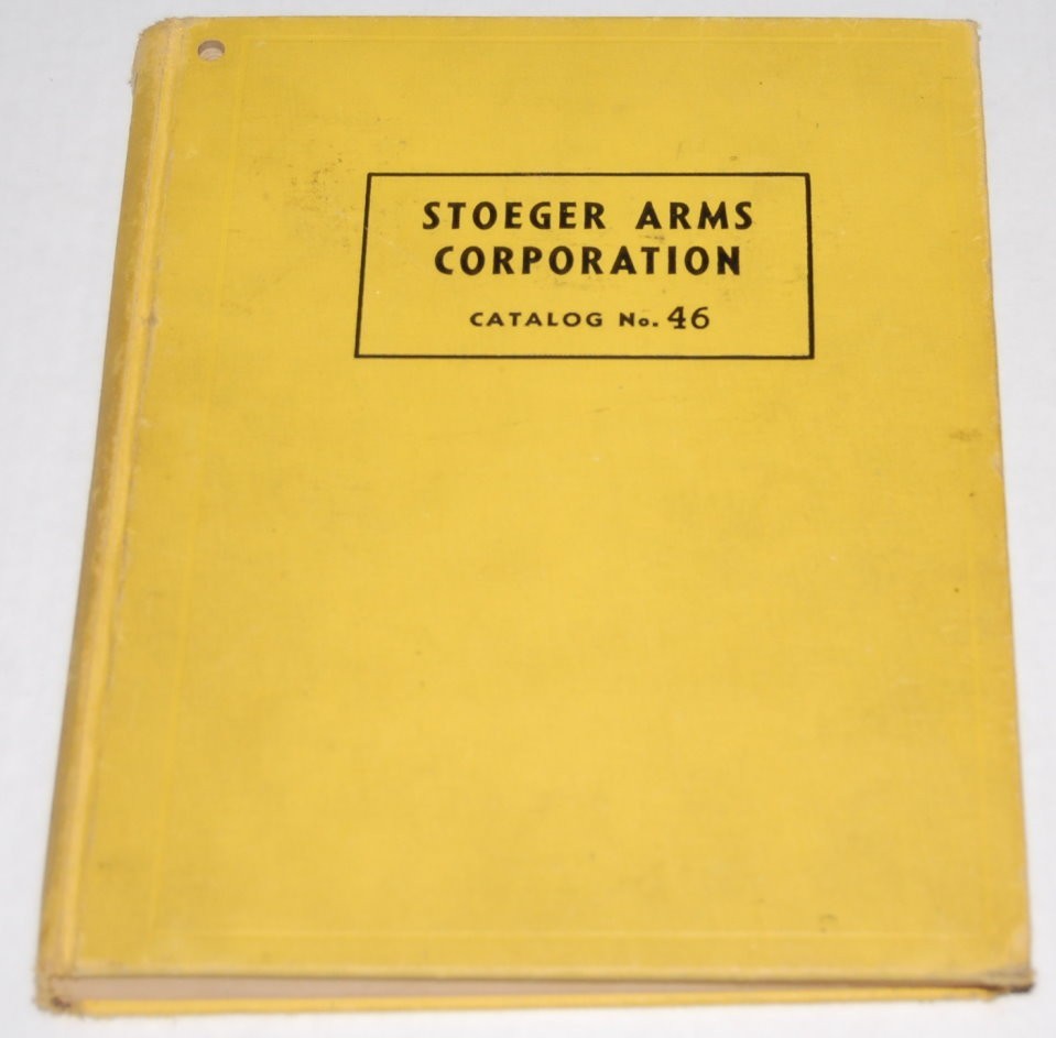 Vintage 1950’s Stoeger Arms Corporation Firearms and Ammo Catalog #46 Hardcover